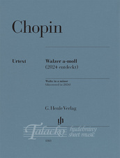 Waltz a minor with facsimile